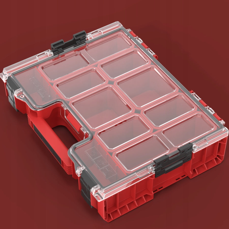 QBRICK SYSTEM PRO Organizer 300 Red Ultra HD insert tool box 9l Brand Qbrick system