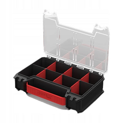 QBRICK SYSTEM PRO Organizer Multi modular with lid box x2 Length 25.7 cm