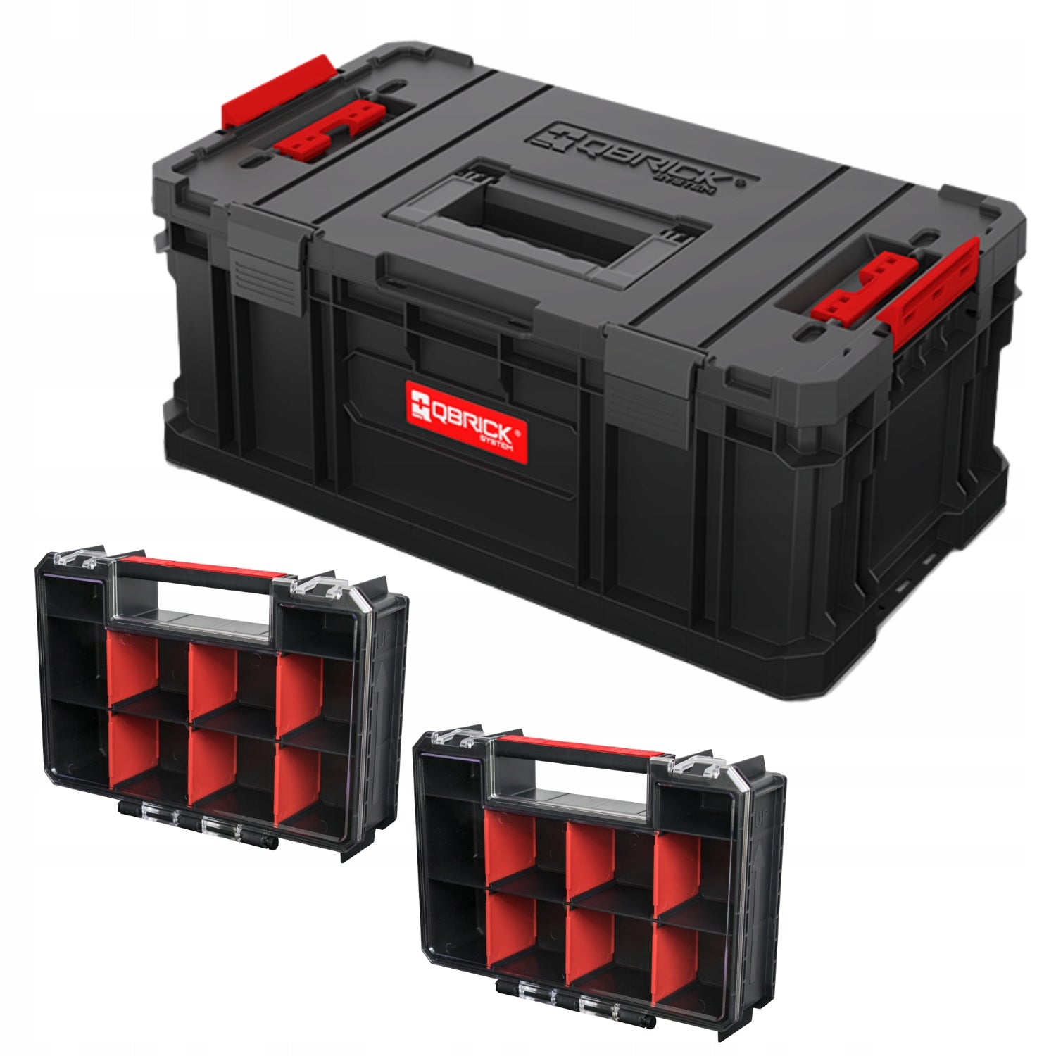 QBRICK TWO+TWO TOOLBOX PlusVario+ 2xTWO ORGANIZER MULTI box