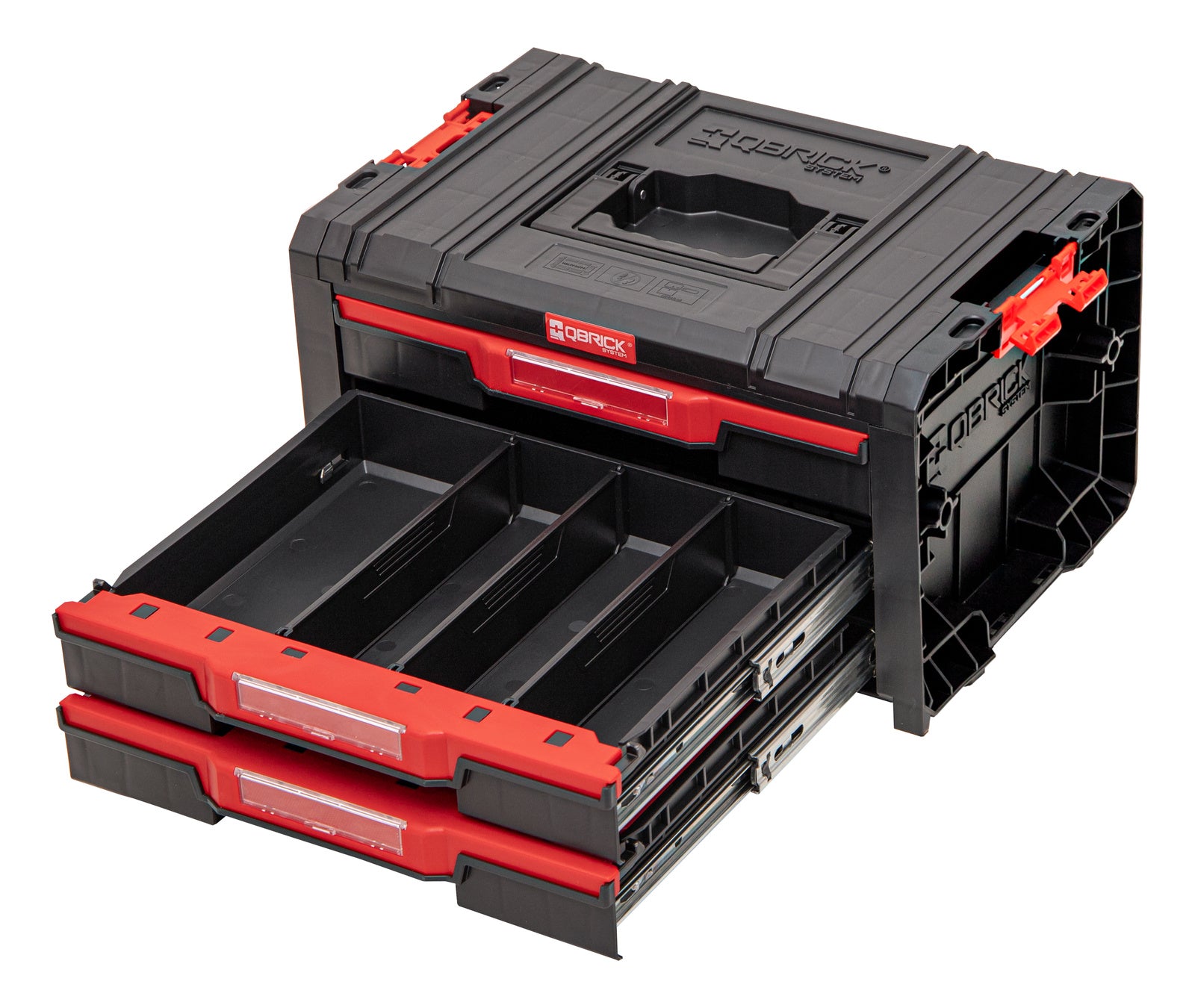 QBRICK box PRO Drawer 3 Toolbox Basic drawers version 2.0 molets Kind carrying case