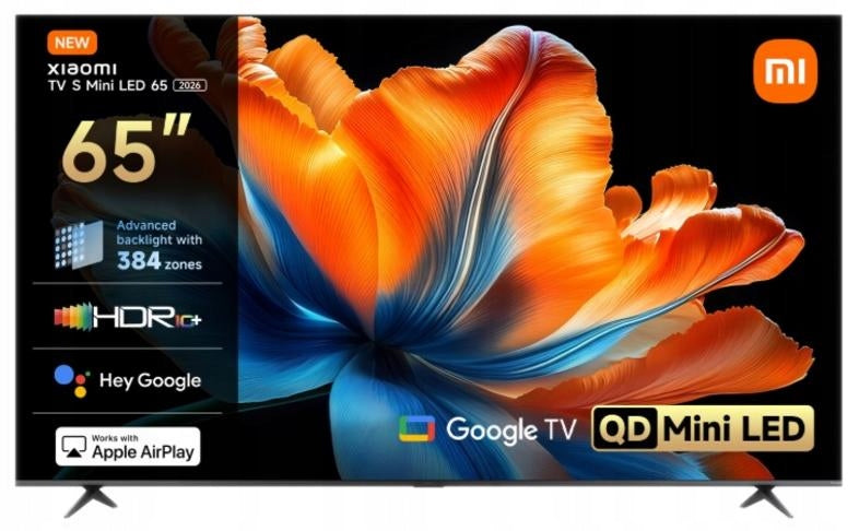 QD-Mini LED TV XIAOMI TV S Mini 65 2026 65" 4K 120Hz Google