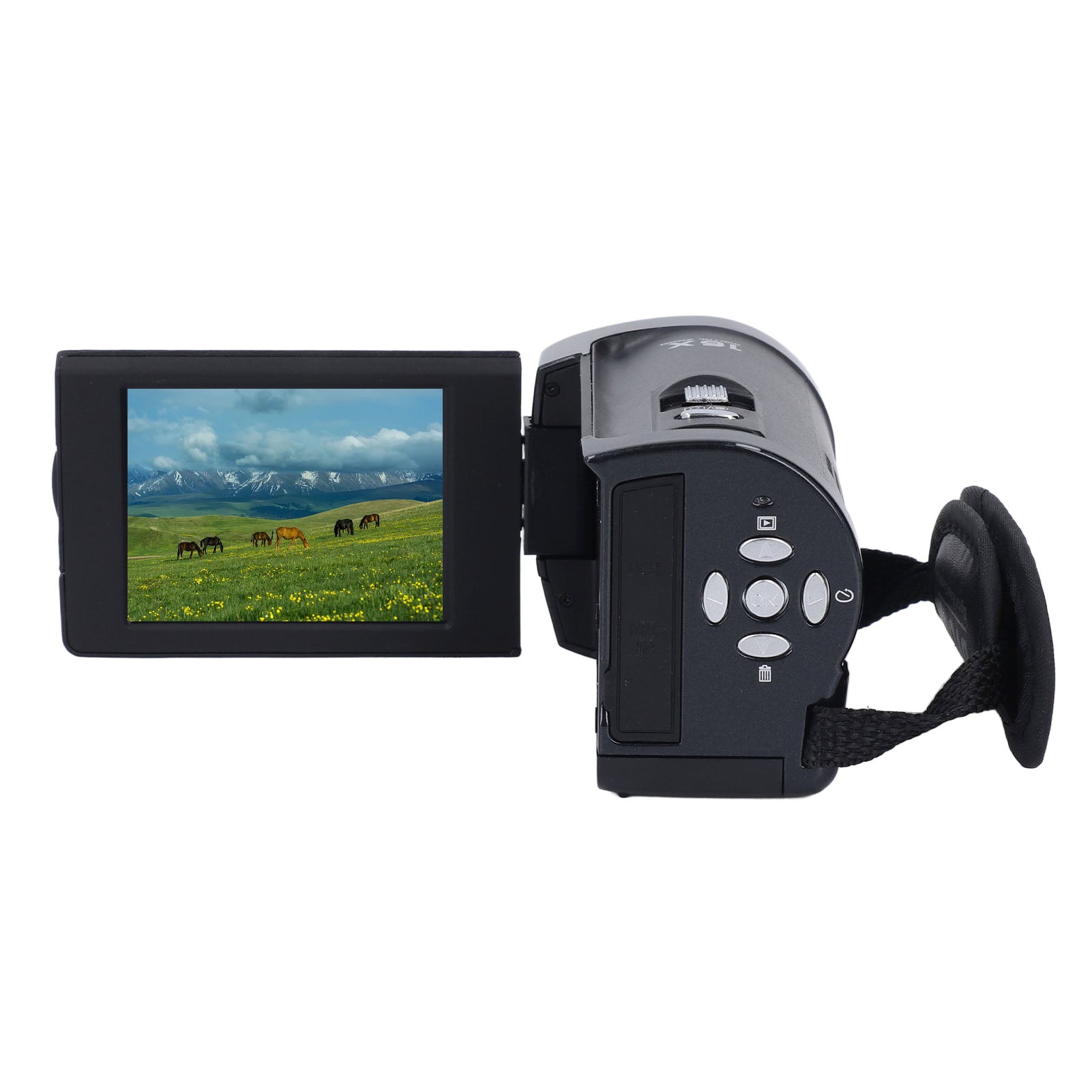 QHD VIDEO CAMERA 2.7K 50MP 16X DIGITAL ZOOM FOR VLOGGING Resolution 1 Mpx