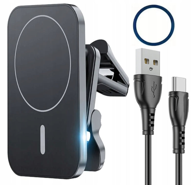 QI INDUCTION CHARGER CAR HOLDER FOR MAGSAFE FOR IPHONE PD 15W