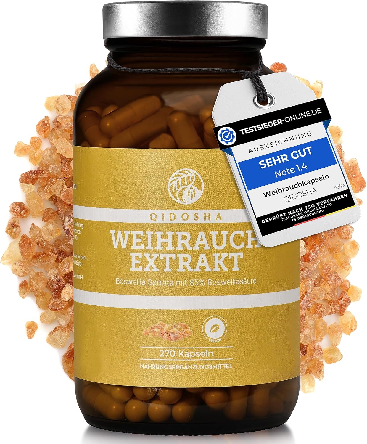 QIDOSHA Boswellia serrata, extract boswellia 270 capsules