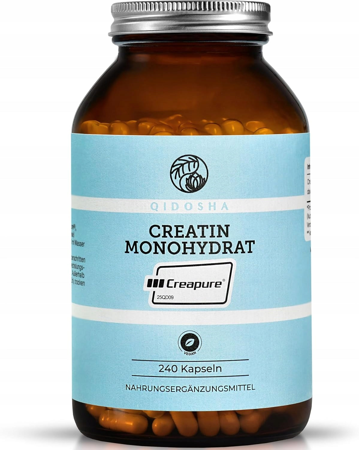 QIDOSHA Creatine Monohydrate 240 capsules