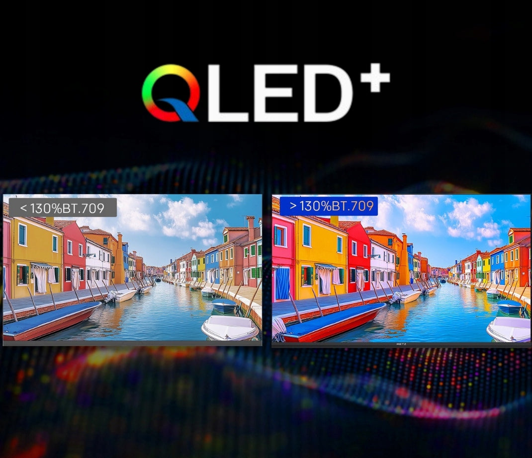 QLED TV Google TV 40" METZ 40MQF7000Z Smart TV DVBT2 WiFi Brand Metz
