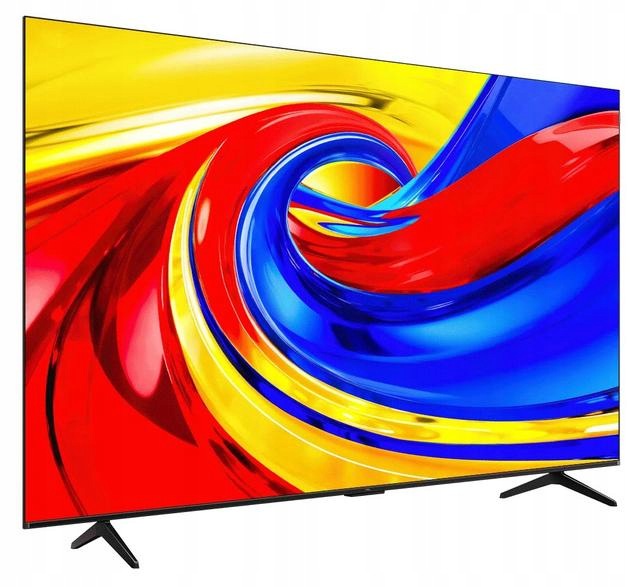 QLED TV TCL 43P7L 43" 4K Google TV Dolby Vision Black Packaging status original