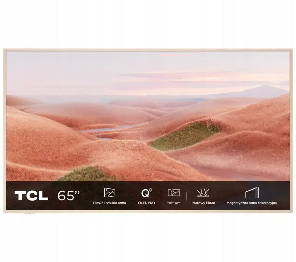 QLED TV TCL NXTFrame 65A300W 65'' 4K HDR Pro 144Hz Google TV