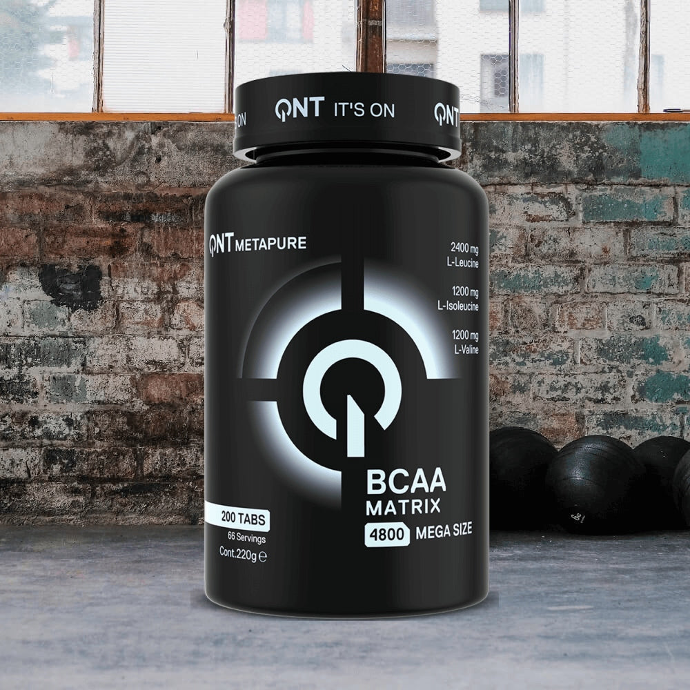 QNT Matrix BCAA 4800 (200 Tabs) Unflavored Expiration date at least 3 months from the date of purchase