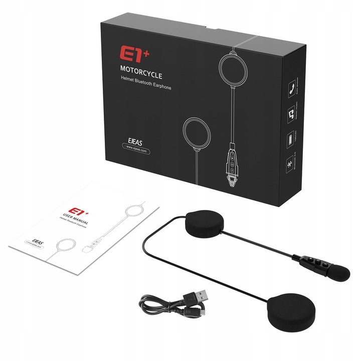 QSPORTPEAK E1+ Headset Helmet Bluetooth 5.1 Noise Reduction 19H Manufacturer no brand