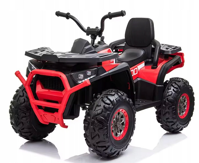 QUAD BATTERY ATV 4X4 LEATHER SOFT WHEELS EVA LIGHT SOUND REMOTE CONTROL 2.4G Brand Bobo-San