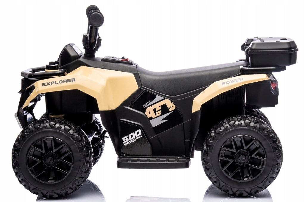 QUAD FOR CHILDREN ELECTRIC BATTERY KHAKI CAR Brand no brand