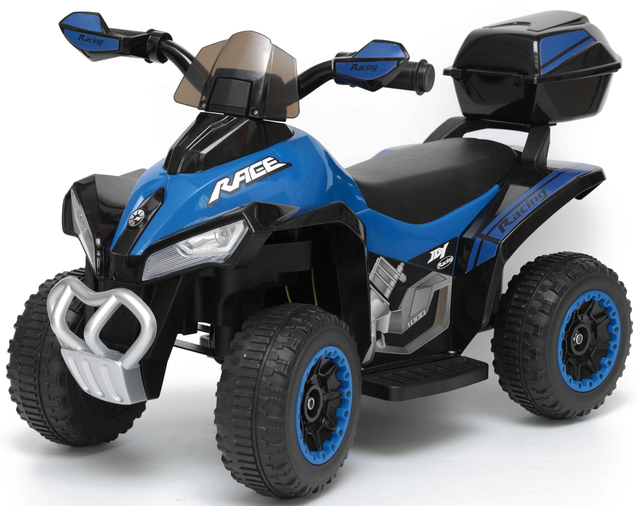 QUAD FOR ELECTRIC BATTERY FOR CHILDREN LIGHTS SOUNDS MELODIES MOTOR