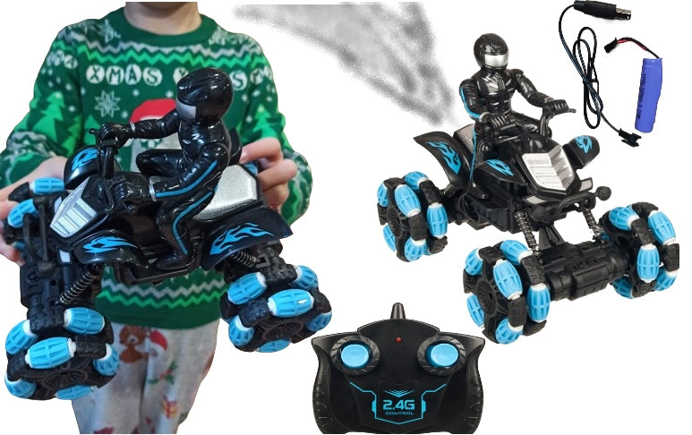 QUAD motor Remote Controlled DIABLO SMOKING SMOKE CAR car for RC remote control