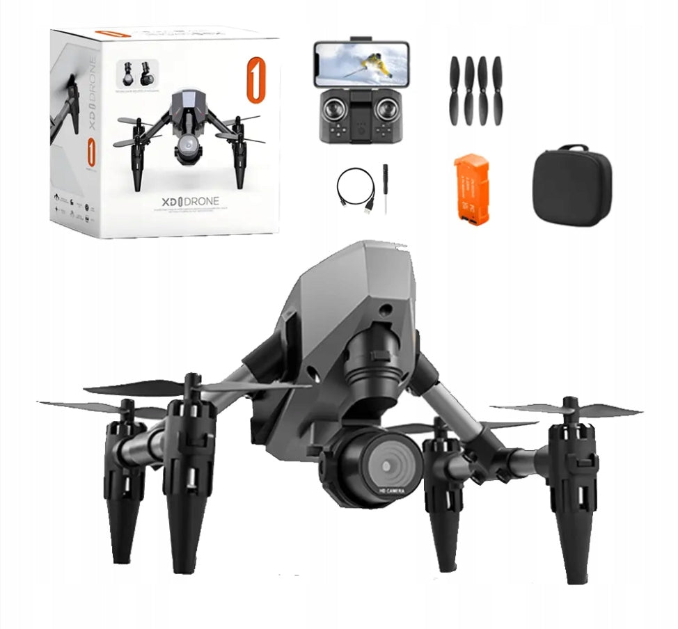 QUADROCOPTERS FOLDING MINI DRONE WITH CAMERA PHOTOGRAPHY GIFT OBSERVATION