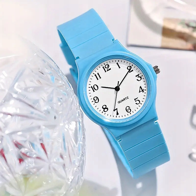 QUARTZ quartz watch for boys and girls different colors Brand no brand