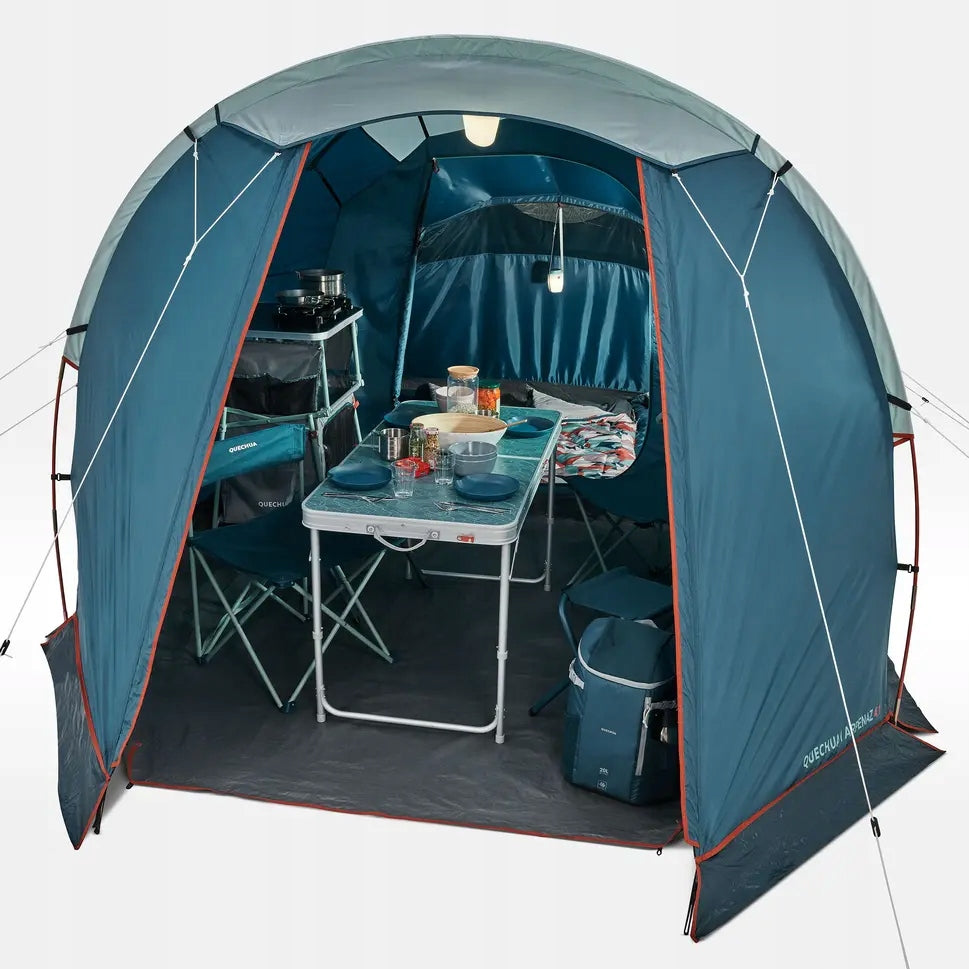 QUECHUA ARPENAZ 4.1 CAMPING TENT FOR 4 PEOPLE WITH VESTIBULE Brand Quechua