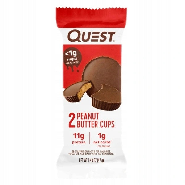 QUEST NUTRITION PEANUT BUTTER CUPS PROTEIN CAKES 12X42 G Manufacturer code 888849011308