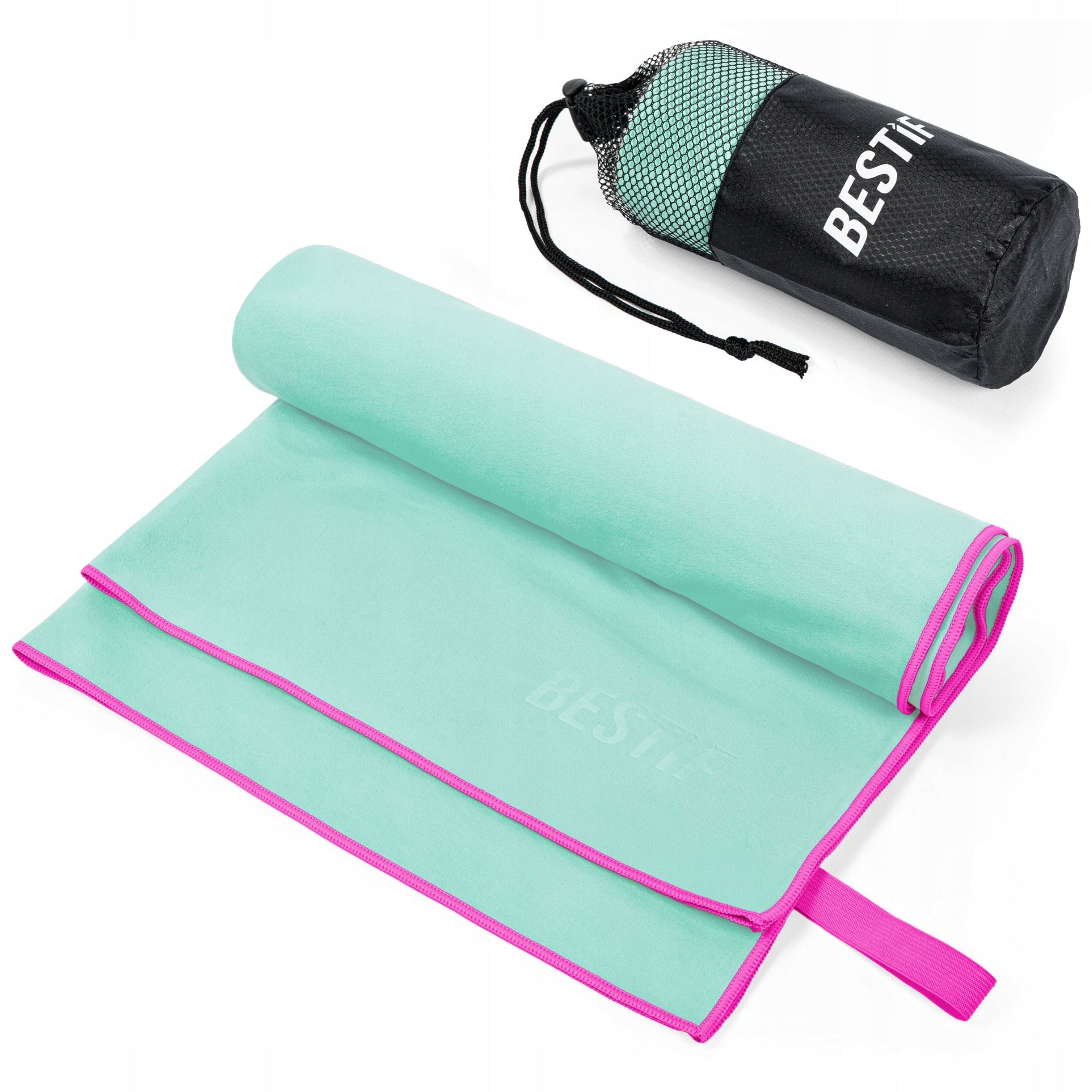QUICK DRYING SPORTS BEACH TOWEL WITH MICROFIBER FOR GYM 100x50 Manufacturer code BR011