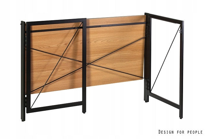 QUICK LOFT FOLDING DESK FOR HOME OFFICE STEEL LEGS TABLE TOP WITH FURNITURE BOARD EAN (GTIN) 5908242410036