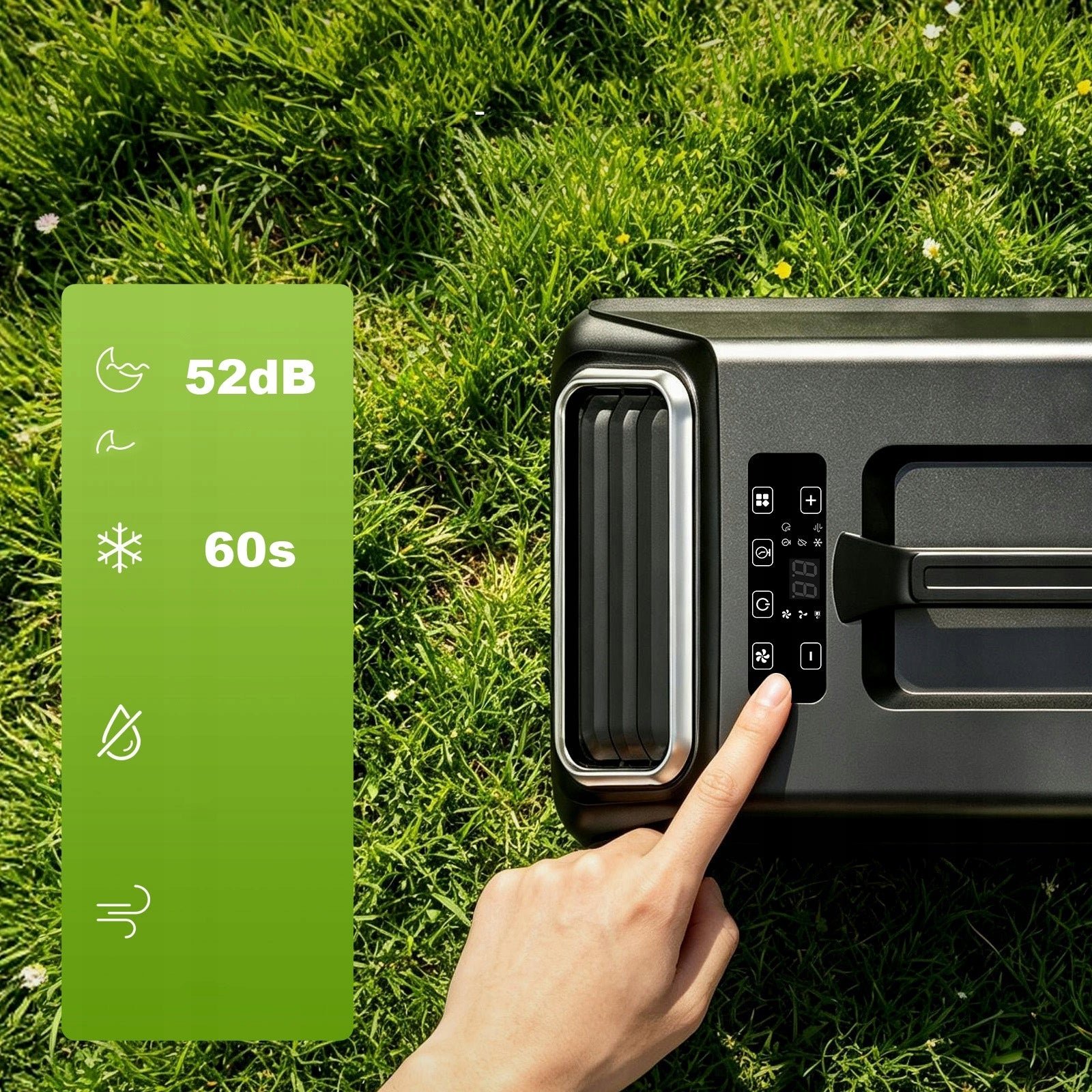 QUIET PORTABLE AIR CONDITIONER Space Cool-C11 1100W 6000 BTU 51dB FOR MOTORHOME Brand no brand