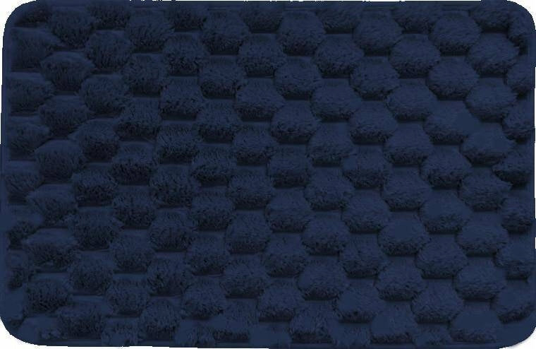 QUILTED CARPET NAVY BLUE CAMILLA JOTTA 40 X 60 CM