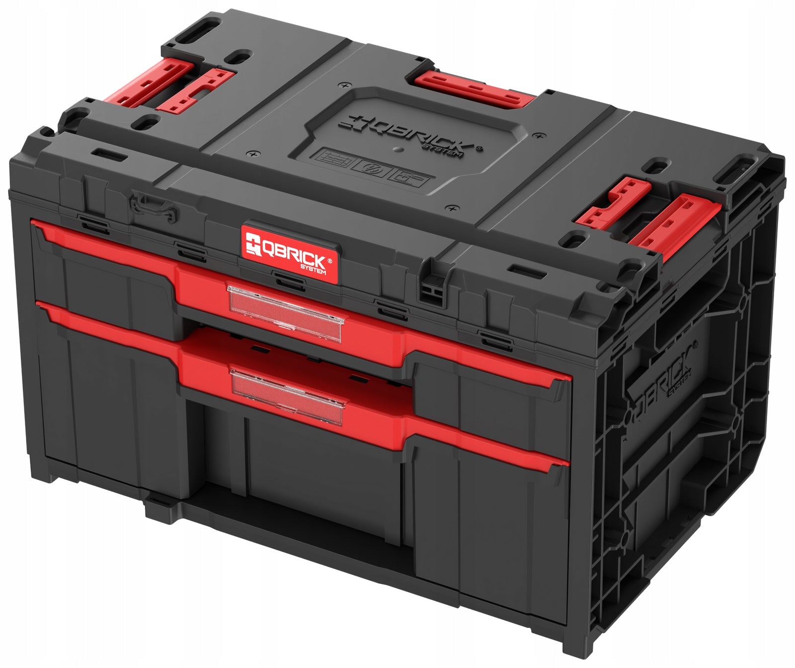 Qbrick System ONE Workshop Drawers SET 4 Additional features organizer compartments in the housing organizer compartments carry handle drawers safety latches