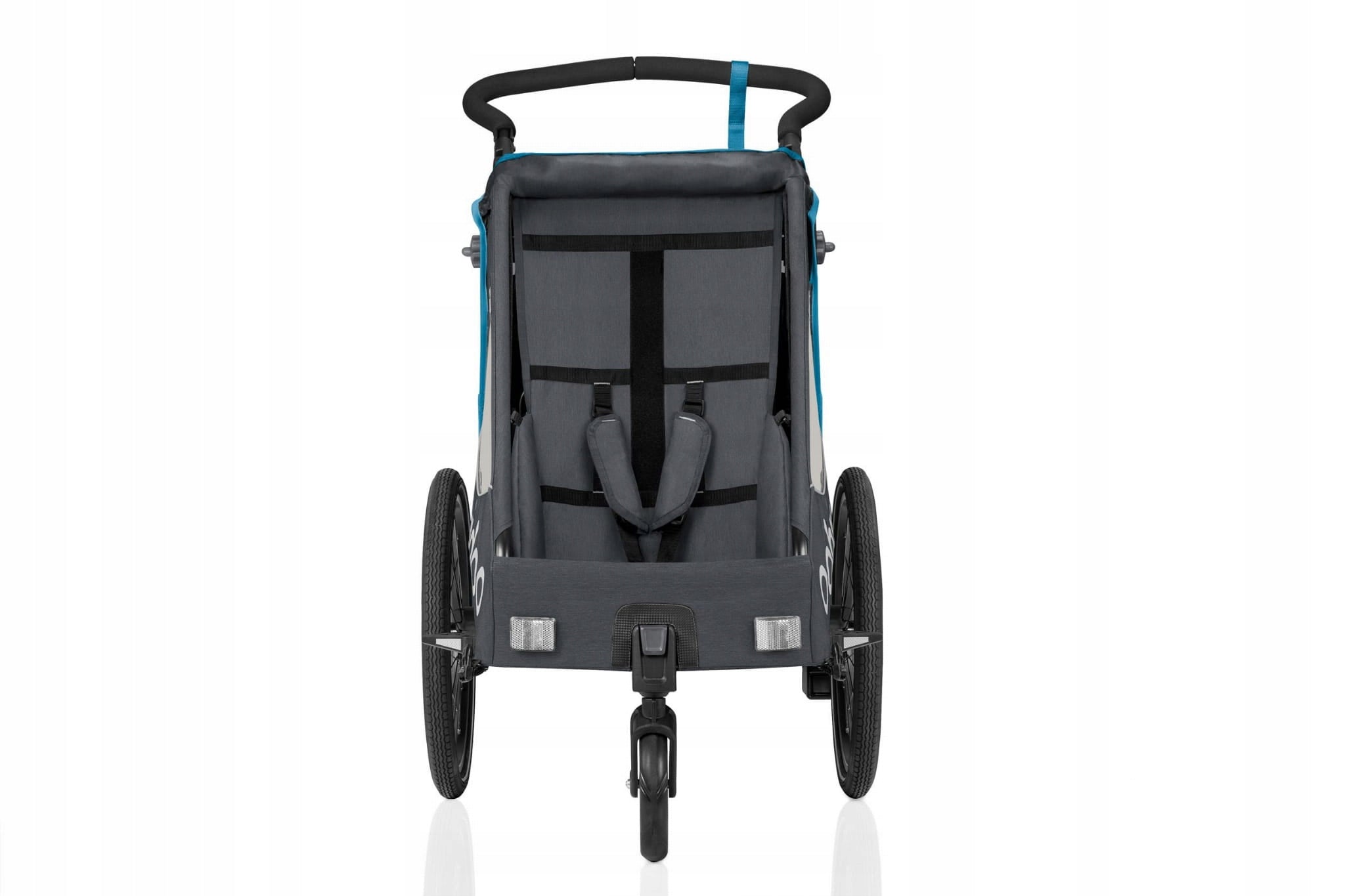 Qeridoo Qupa 1 Blue single bicycle trailer stroller Brand Qeridoo