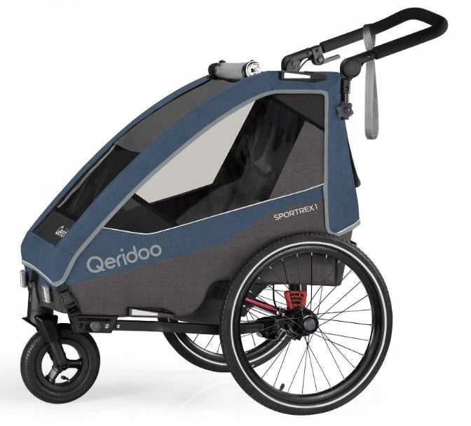 Qeridoo Vozík Sportrex 1 - Jeans Blue