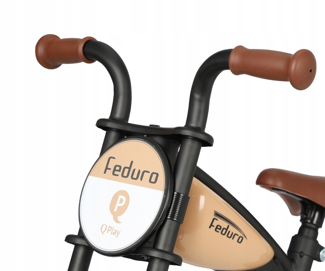 Qplay Feduro Beige Balance Bike Maximum kid's weight 30 kg