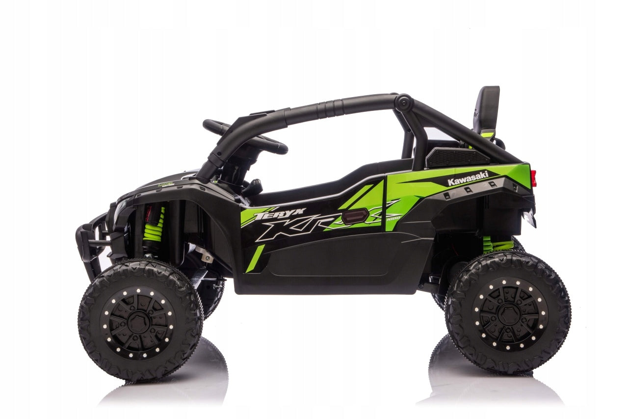 Quad Electric Buggy Atv KAWASAKI KRX1000 4x4 High Power 24V Kola Eva Pilot Manufacturer code Prezent dla dziecka urodziny dzien dziecka