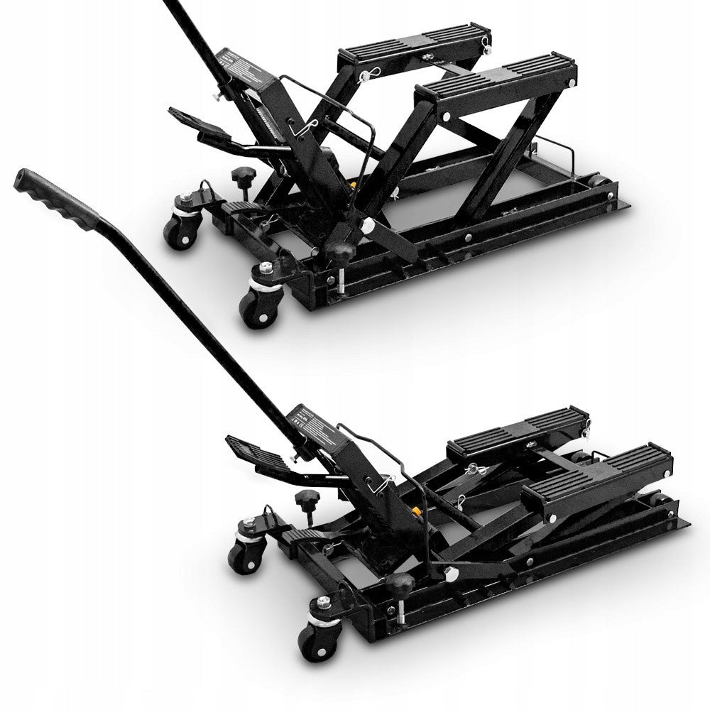 Quad Motorcycle Stand for 680kg Powerful Motorcycle with Pedal