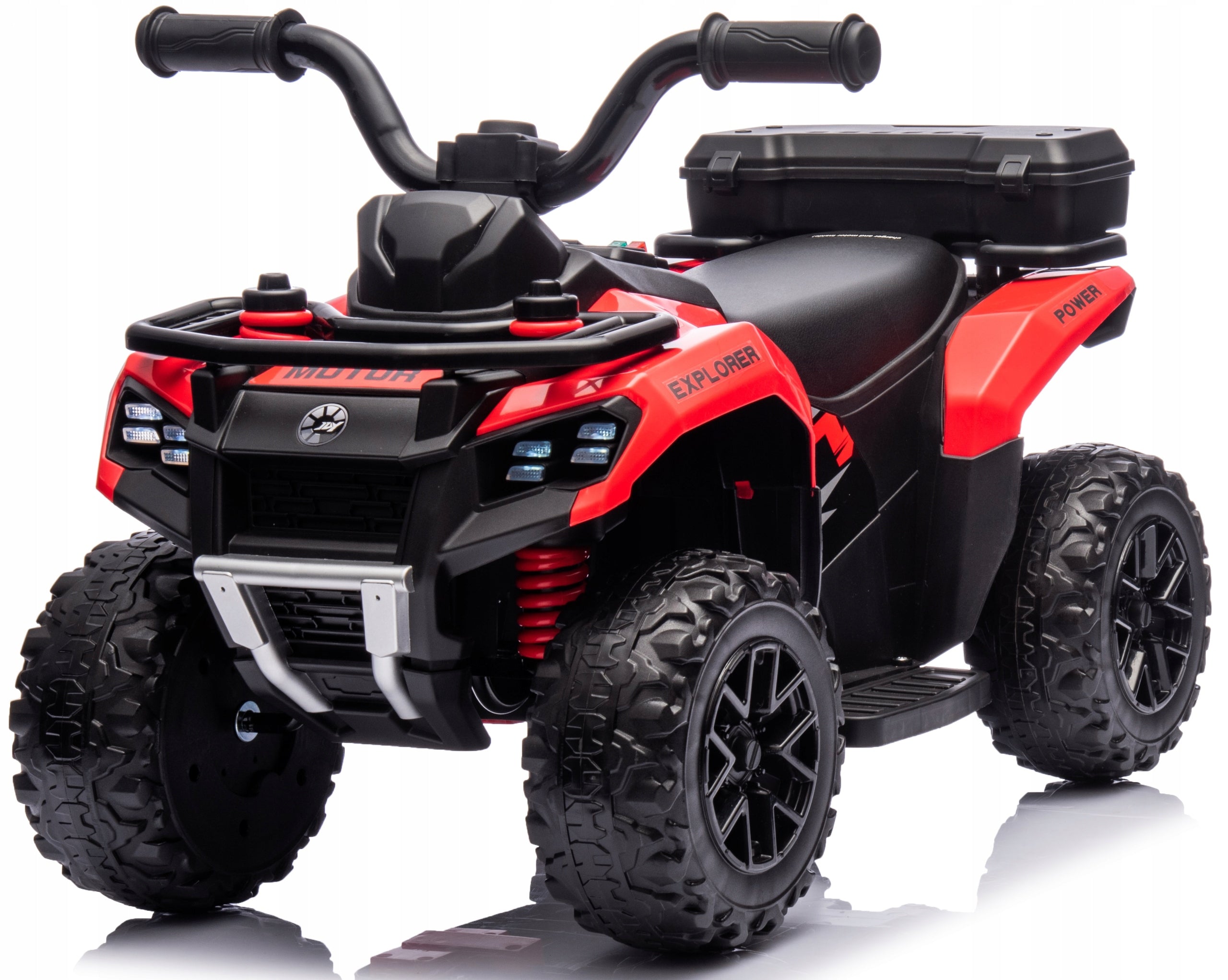Quad for electric battery for children lights sounds melodies motor