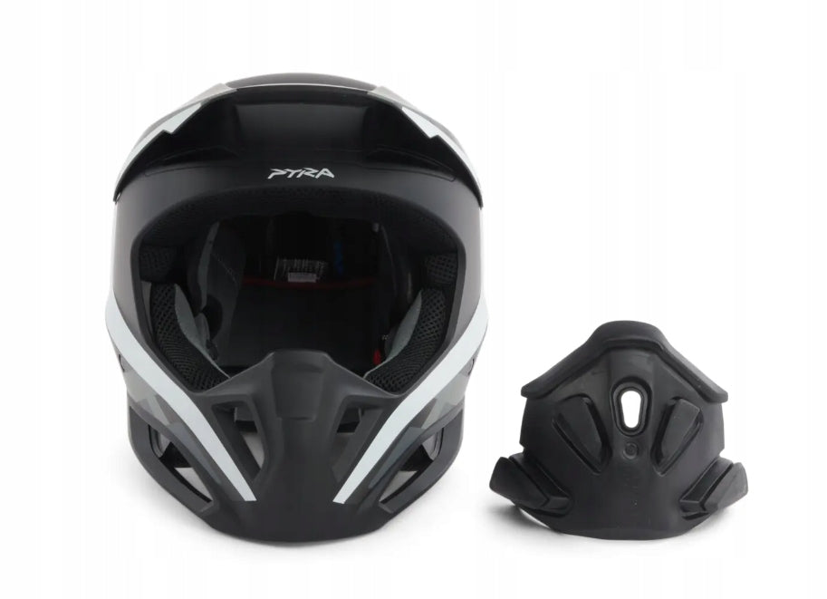 Quada Can Am Pyra Dune Casque Helmet Black & Grey Size XXXL (65-66cm) Manufacturer's catalog number 9290391607