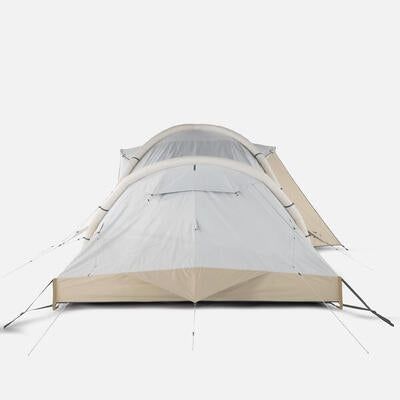 Quechua Camping Tent 8-Person Inflatable, Air Seconds 8.4 F&B, Beige Waterproofness 2000 mm