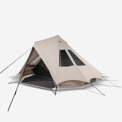 Quechua Camping tent 5 person tourist Tepee 5.2 polycotton