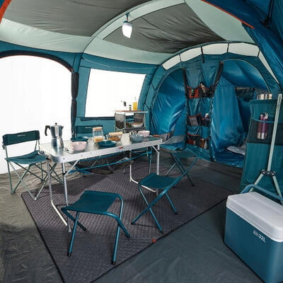 Quechua Camping tent 8-person tourist Arpenaz 8.4 4 bedrooms Model 4327379