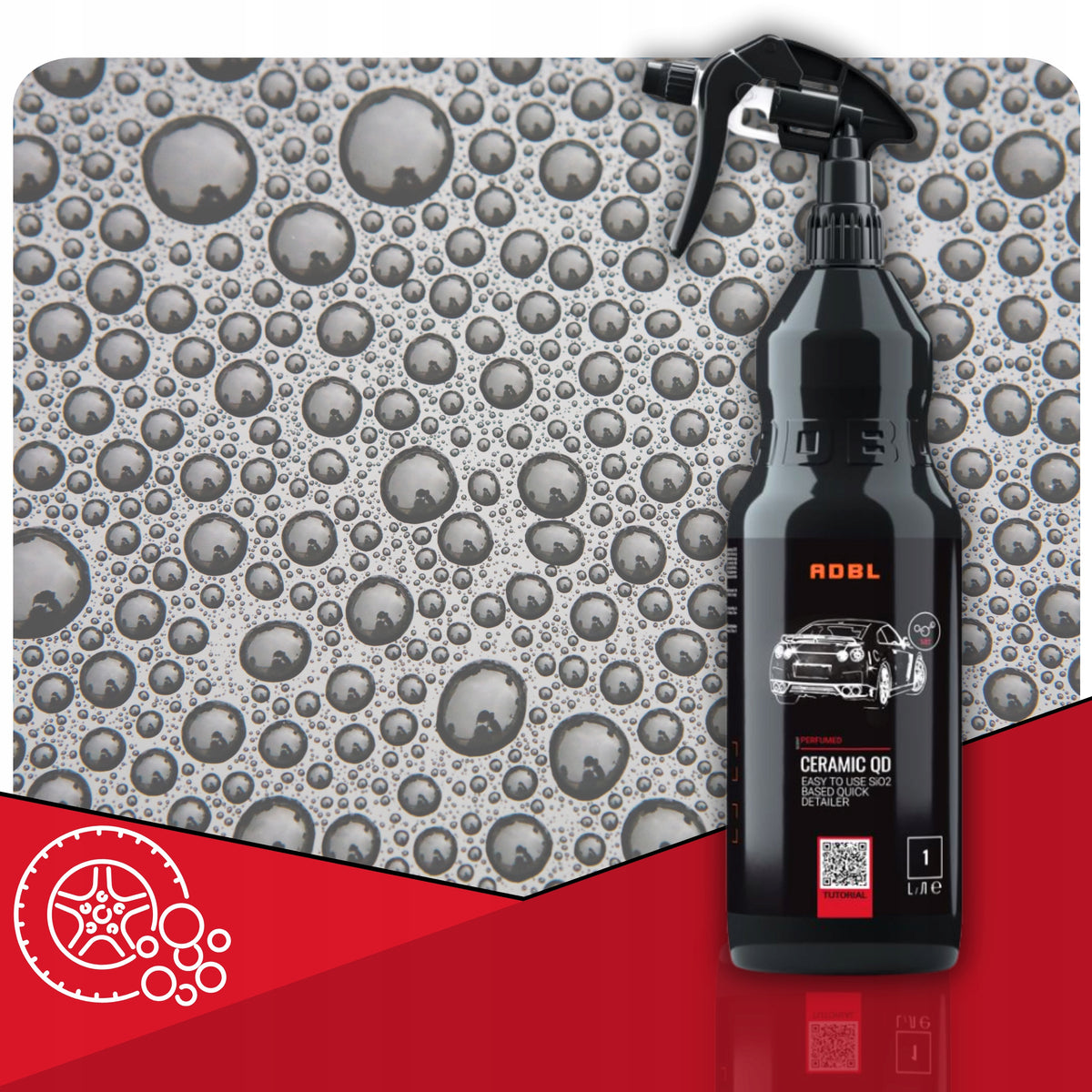 Quick Detailer For Car Paint ADBL CERAMIC QD 1L SiO2 Gloss Hydro Wax Manufacturer's catalog number ADB000351