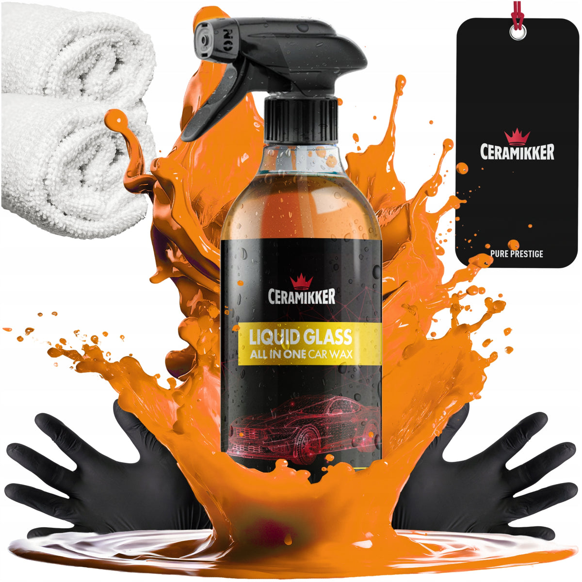 Quick Detailer Hydrophobic Coating for Varnish Shine Car Protection