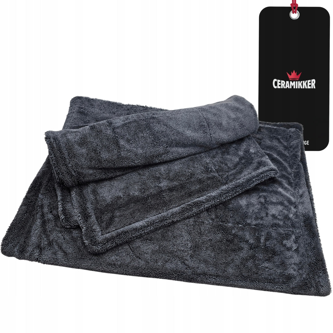 Quick Drying Microfiber Car Dehumidifier Towel Ceramikker 60x90 1300GSM