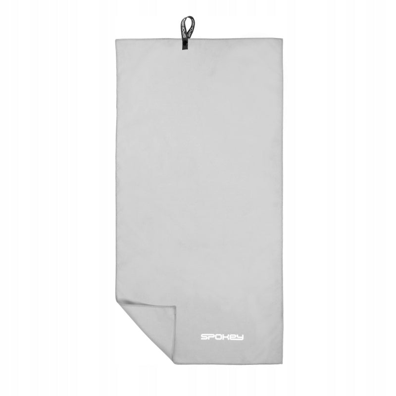 Quick Drying Microfiber Towel Spokey 50x120cm Grey for Gym Camping Brand Spokey