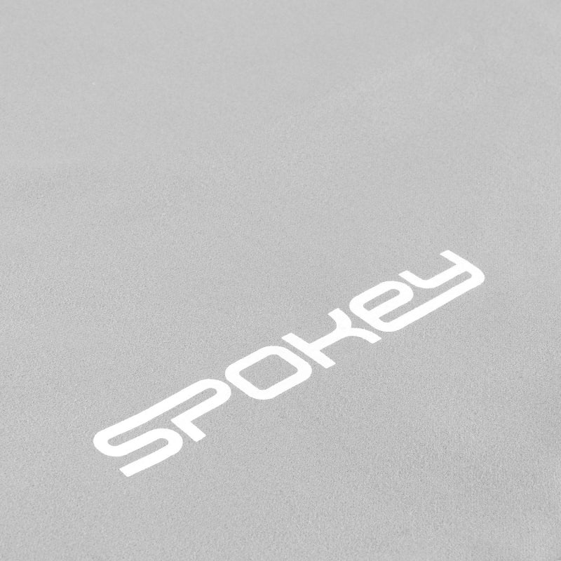 Quick Drying Microfiber Towel Spokey 50x120cm Grey for Gym Camping Product width 50 cm