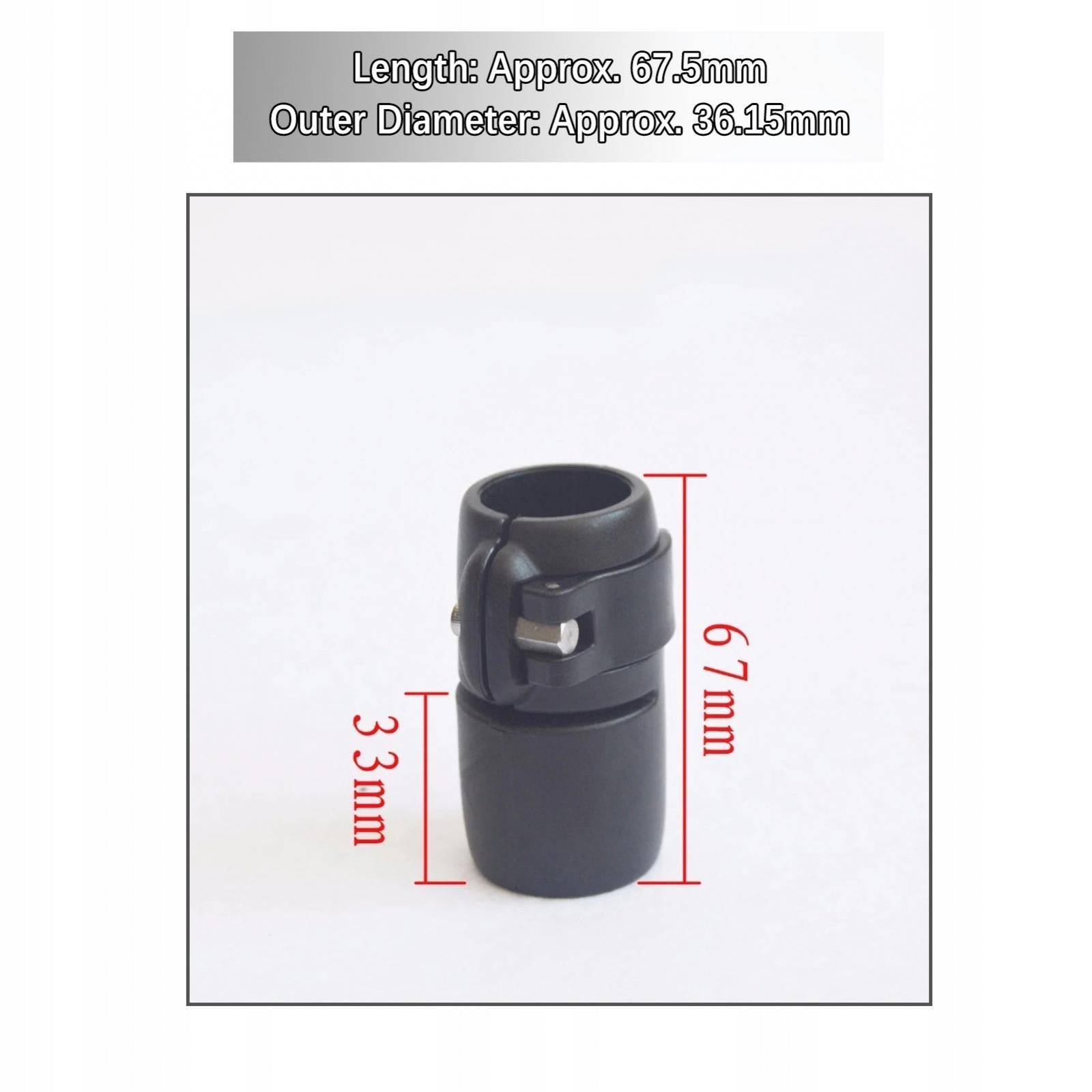 Quick Release Clamp Buckle compatible with SUP Paddle Shaft Length 6 cm