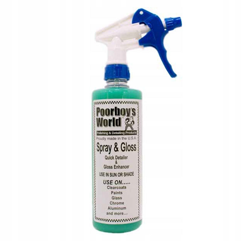 Quick detailer Poorboy's World Spray&Gloss 473ml EAN (GTIN) 736211521170