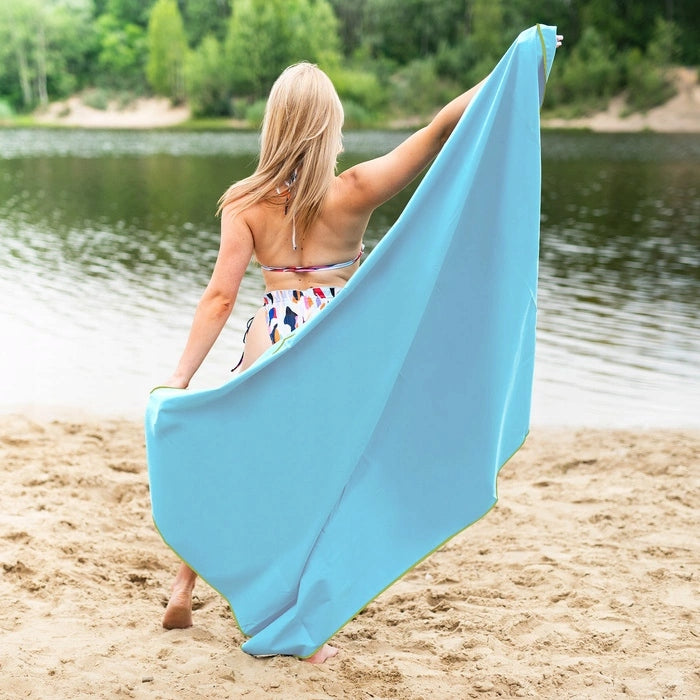 Quick-drying microfiber towel 180x100 NCR12 light sport travel beach Brand Nils Camp