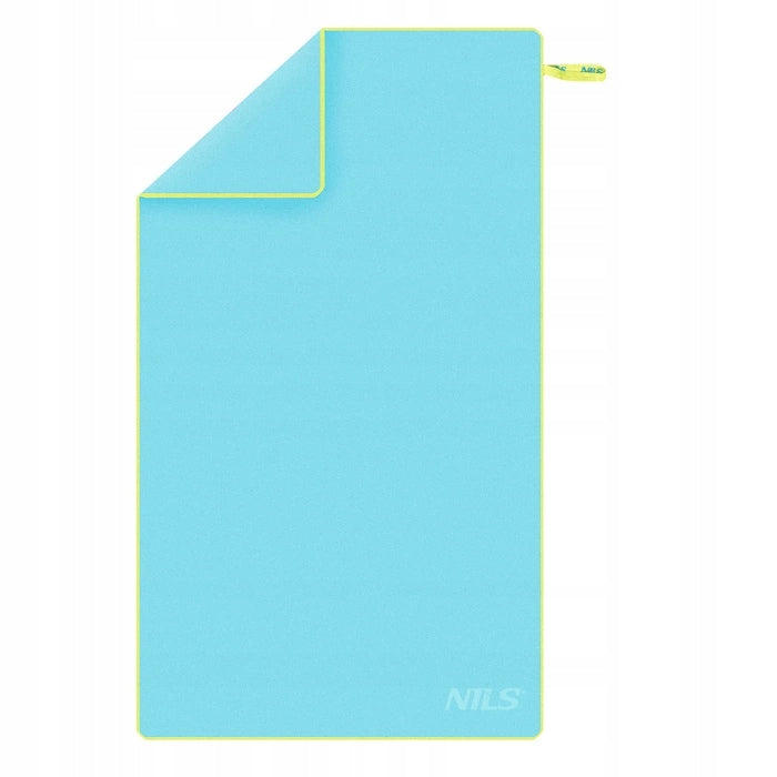 Quick-drying microfiber towel 180x100 NCR12 light sport travel beach Color blue