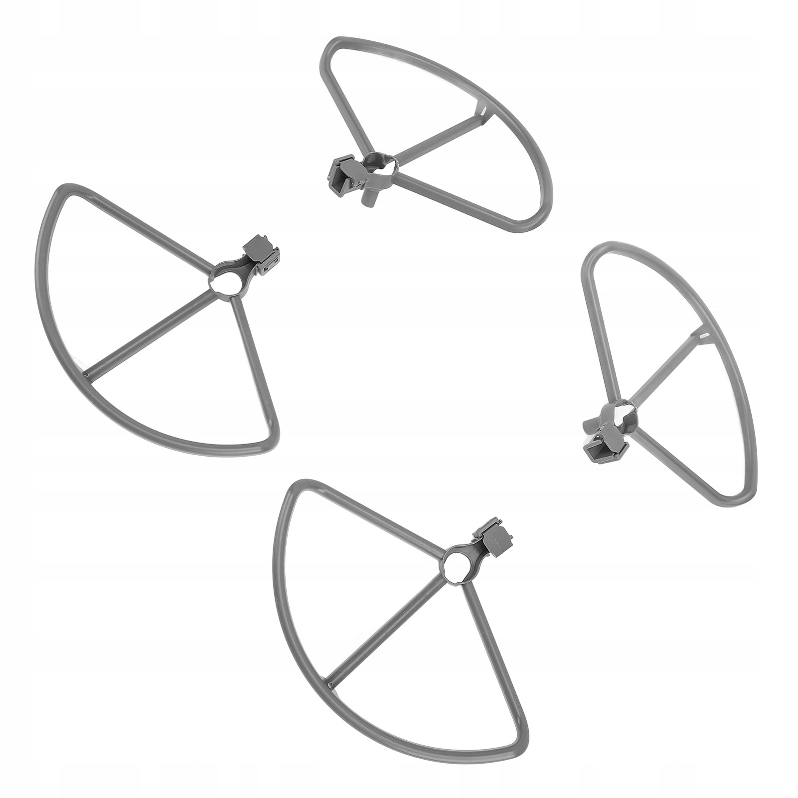 Quick-release propeller guards, impact-resistant quadkop propeller guard