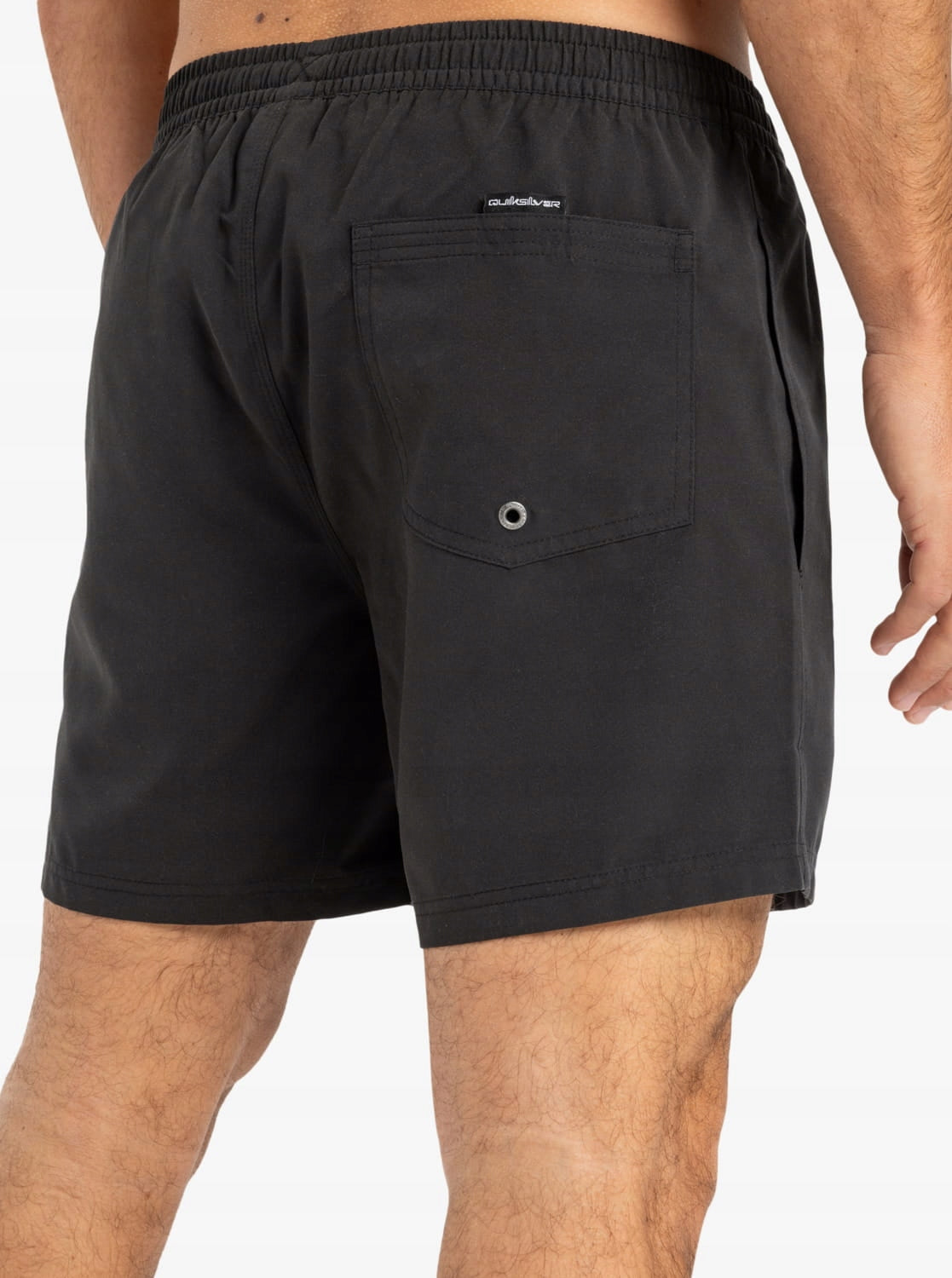 Quiksilver Quick-drying swim shorts men's beach shorts Color black