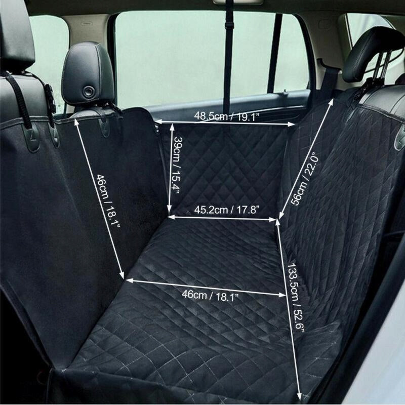 Quilted Dog Mat Cover for Gift Waterproof Car Seat Main material fabric