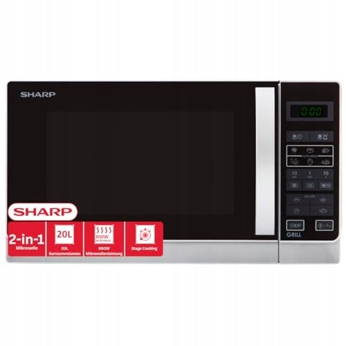 R-642INW MICROWAVE OVEN SILVER Packaging status original